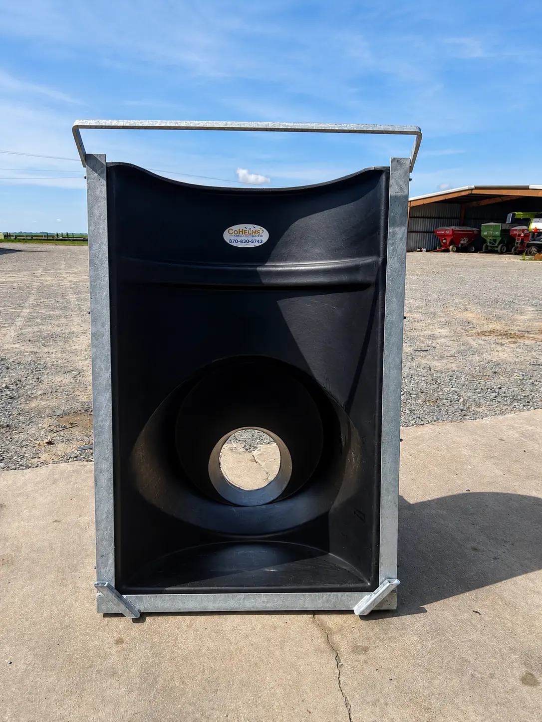 48 by 30 inch polyethylene agricultural water control riser by CoHelms Ag Services