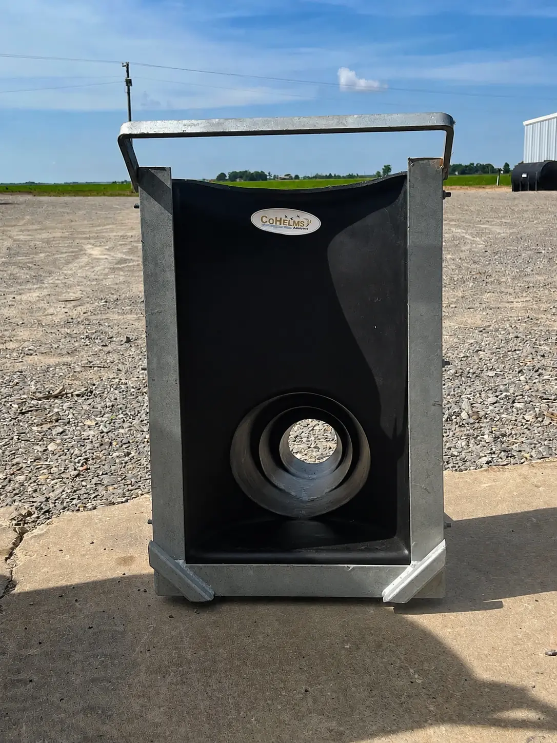 24 by 15 inch polyethylene agricultural water control riser by CoHelms Ag Services