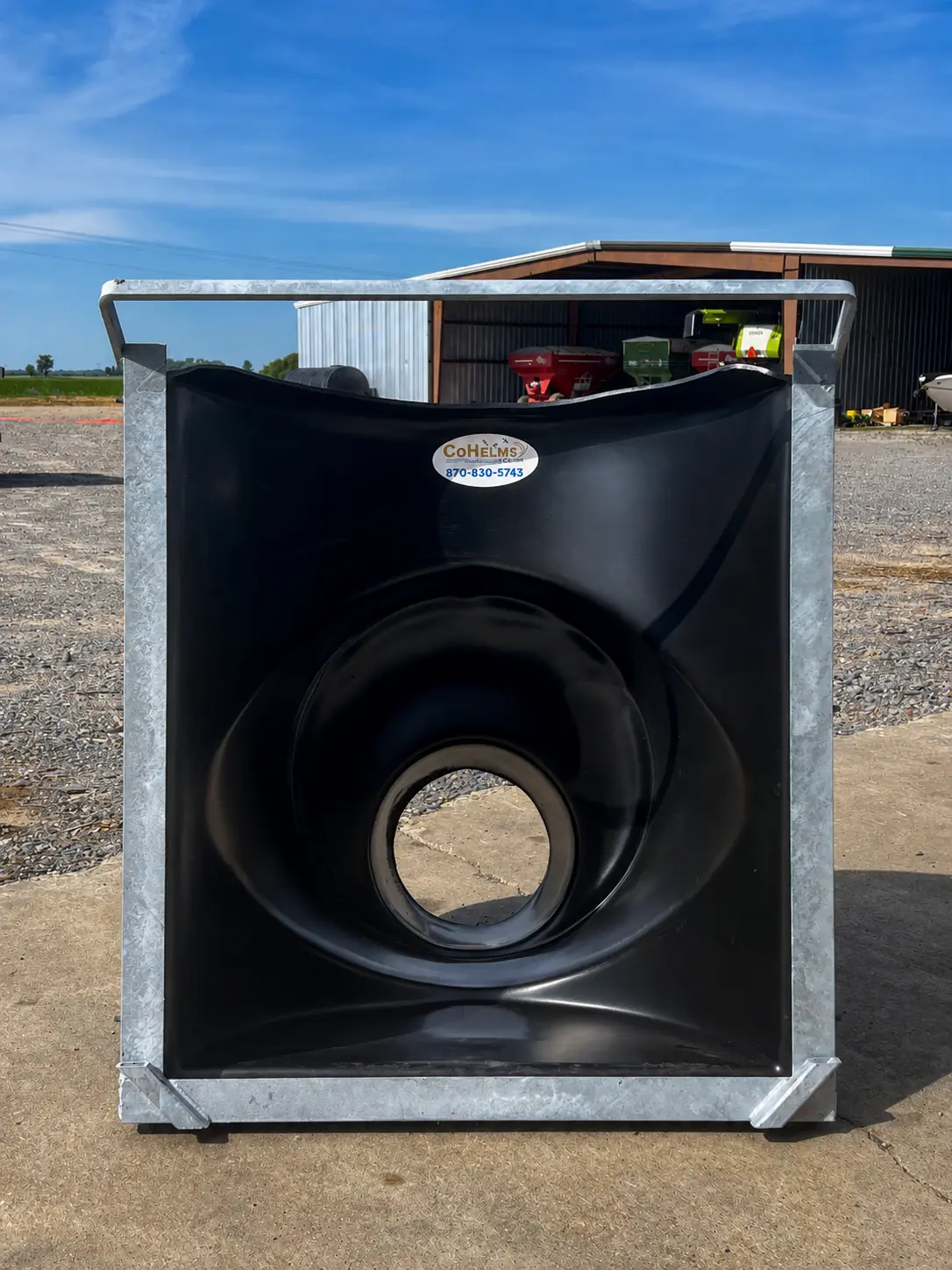 36 by 30 inch polyethylene agricultural water control riser by CoHelms Ag Services